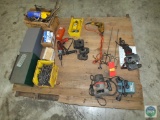 Lot of Power Tools Router Drill Doctor Drill Bits +