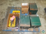 Lot of Hex Allen Wrenches & Parts Boxes