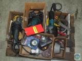 Lot of Side Grinders & Wire Brush Wheels