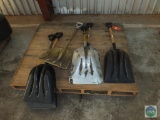 Lot 6 Plastic Shovels