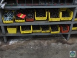 Lot of Plastic Bins with Fasteners and Bolts