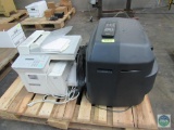 Television with VCR & Canon LaserClass 510 Fax Machine