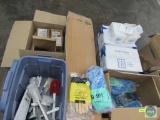 Pallet of cleaning, safety and personal protection supplies