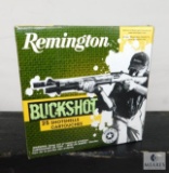 Remington Buckshot 25 Shells 12 Gauge Shotgun