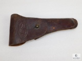 US 1911 Leather Holster Dated 1918 G&k Mfg.