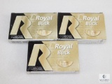 3 Boxes Royal Buck 12 Gauge Shotgun Shells