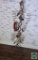 Unique Solid Iron Wine Rack Stand Grape Vine Design Made Locally