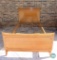 Solid Wood R-Way Single Bed Frame Headboard Footboard and Side Rails