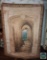 Large 6.5' x 4.5' Tapestry Needle Wall Hanging Roman Garden Gate