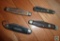 Lot of 4 Vintage Pocket Knives King Kamp & Bokers