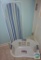Ironing Board and Rubbermaid Hiphugger Laundry Basket