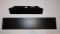 Lot 2 Black Floating Wall Shelves