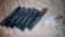 Lot 6 New LED White Meteor Shower Icicle Lights Christmas