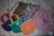 Lot 3 Palmetto Tree Cinch Bags & 3 Small Purses New!