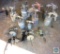 Lot of Paint Pot Spray Guns and Pots Binks + & Regulator