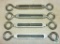 Lot of 4 Turnbuckles with Eye Hooks like New