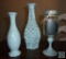 Lot 2 Flower Vases & Apothecary Style Jar