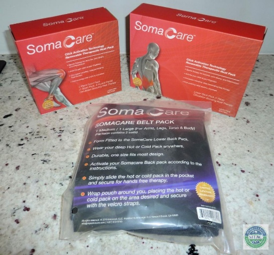 New Soma Care Therapeutic Heat Pack Set