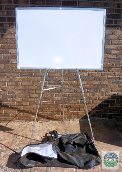 Presentation White Board Dry Erase with Tripod and Carry Case