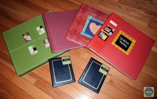 Lot of 6 Scrapbooks / Photo Albums including School Years Album