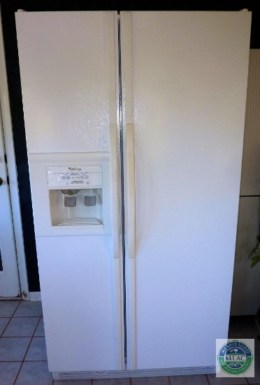 Whirlpool Gold Series Side by Side White Refrigerator