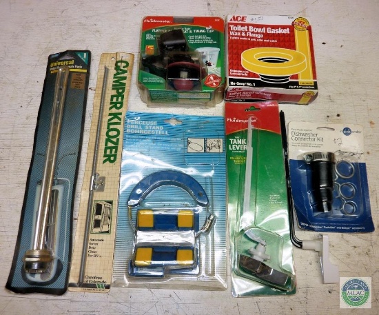 New Lot Home Improvement Items Plumbing + Parts