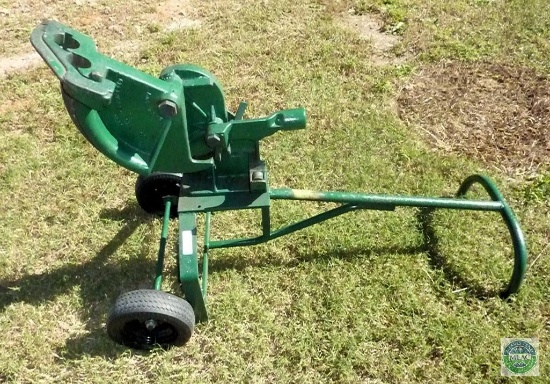 Greenlee 1801 Mechanical Pipe Conduit Bender w/ New Tires