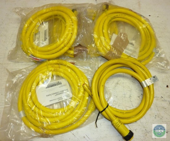 Lot 5 New Daniel Woodhead Brad Harrison Mini-Change Quick Disconnect Cables