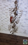 Unique Solid Iron Wine Rack Stand Grape Vine Design Made Locally