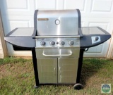 Brinkmann Gas Grill Stainless Steel Outdoor Kitchen