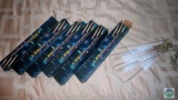 Lot 6 New LED White Meteor Shower Icicle Lights Christmas