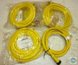 Lot 5 New Daniel Woodhead Brad Harrison Mini-Change Quick Disconnect Cables