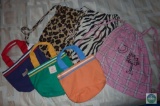 Lot 3 Palmetto Tree Cinch Bags & 3 Small Purses New!