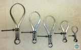 Lot 5 Starrett & Browne & Sharpe Outside Calipers Machinist
