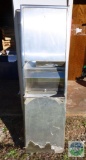 Stainless Steel Commercial Paper Towel Dispenser & Trashcan Wall Mount