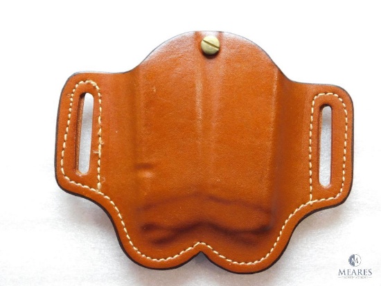 New Leather Adjustable Double Mag Pouch