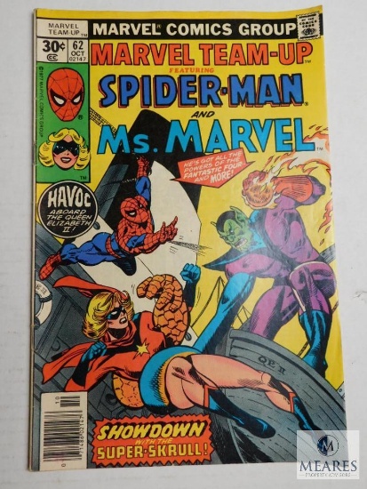 Marvel Comic, Spider-Man and Ms.Marvel, No.62, Oct 1977 Issue