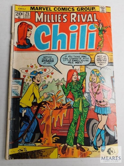 Marvel Comic, Millie's Rival Chili, No.25 , Oct 1973 Issue