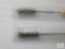 Lot of 2 New Brownells Bronze Shotgun Chamber Brushes