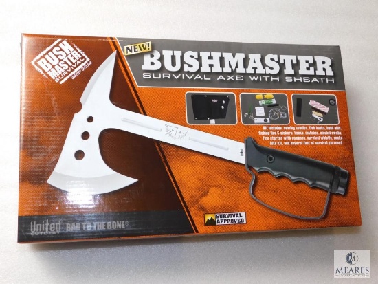 New Bushmaster Survival Axe with Sheath