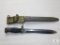 Spanish Mauser Bayonet Knife for FR8 with Scabbard