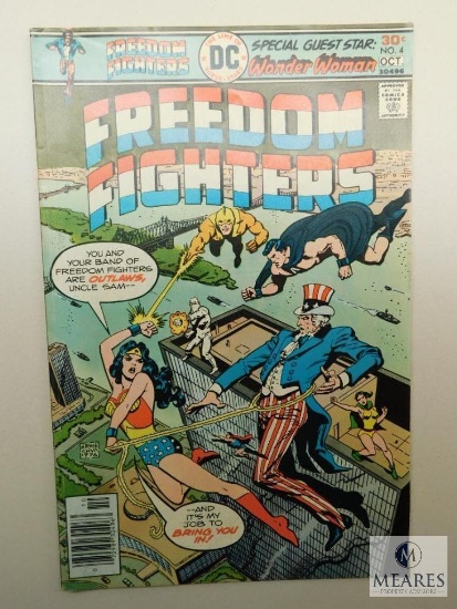 DC Comics, Freedom Fighters, No. 4, Sept/Oct 1976 Issue