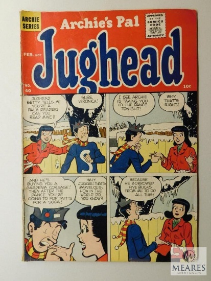 Archie Series, Archie's Pal Jughead Comics, No. 40, February 1957 Issue