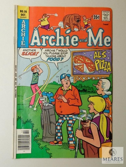 Archie Series, Archie and Me, No. 96, October 1977 Issue