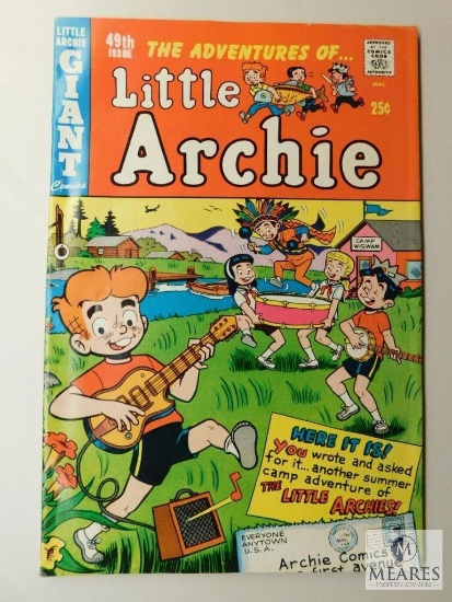 Little Archie Giant Comics, The Adventures Of Little Archie, No. 49, September 1968 Issue