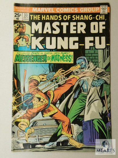 Marvel Comics Group, Master of Kung Fu, No. 33, October 1975 Issue