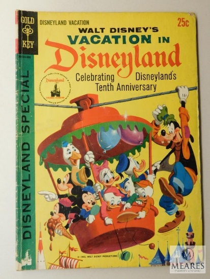 Gold Key, Walt Disney's Vacation in Disneyland, No. 1, 1965 Issue