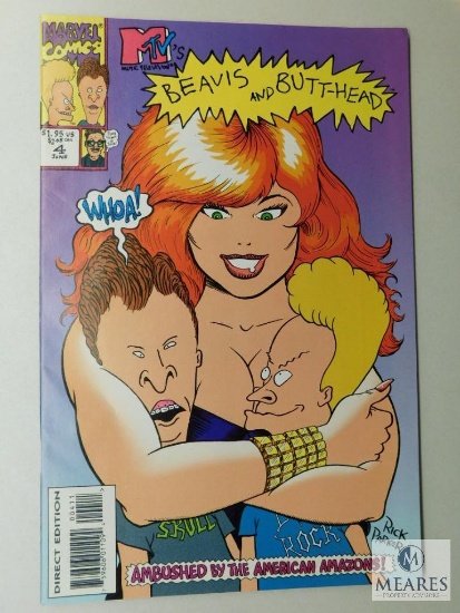 Marvel Comics, Beavis and Butt-Head, No. 4, June, 1994. Issue