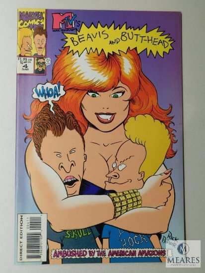 Marvel Comics, Beavis and Butt-Head, No. 4, June, 1994. Issue