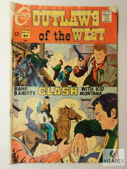 Charlton Comics, Outlaw Of The West, No. 75, May, 1969. Issue